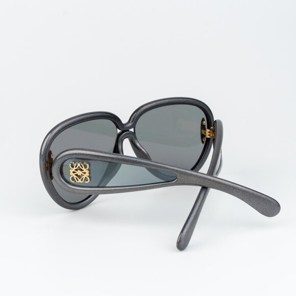 Loewe X PAULA'S IBIZA Women Sunglasses Grey Blue Mirror Pilot LW40132I 05X - Picture 5 of 9